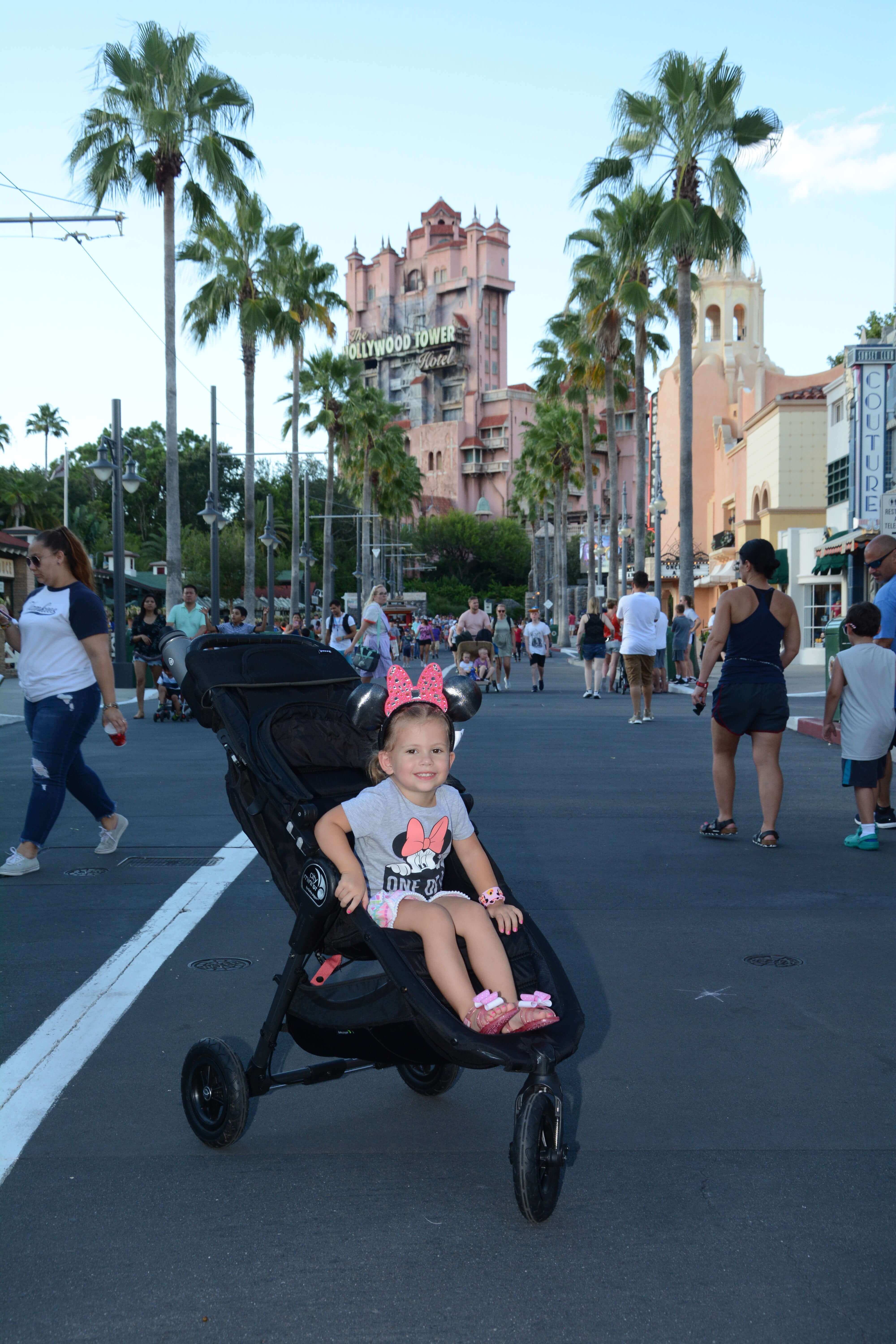 Disney World Stroller Rental: Cost, Rules, and Whether To... 4 Disney World stroller rental in use