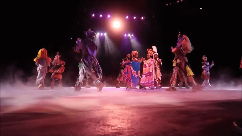 festival of the lion king stage show