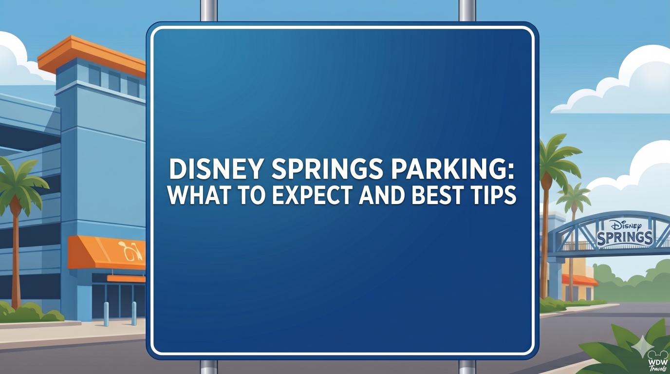 Disney Springs Parking What To Expect and Best Tips
