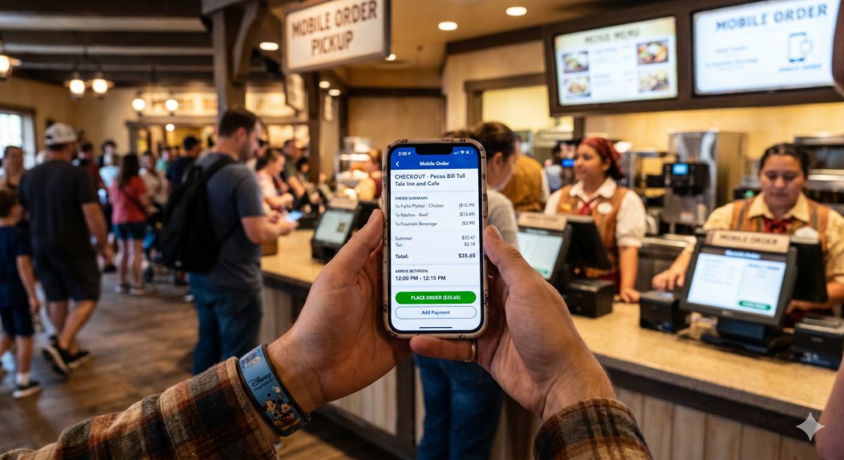 Disney World Mobile Order