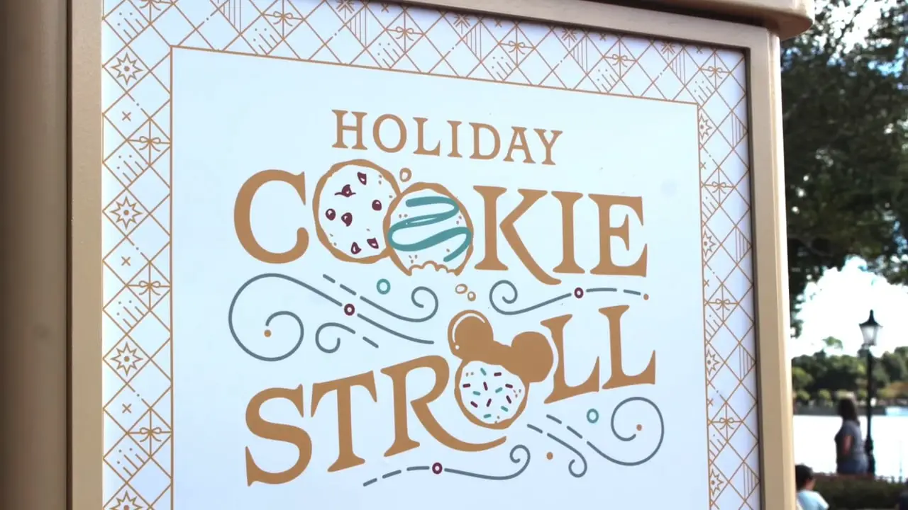 Holiday Cookie Stroll - Epcot Festival Of The Holidays