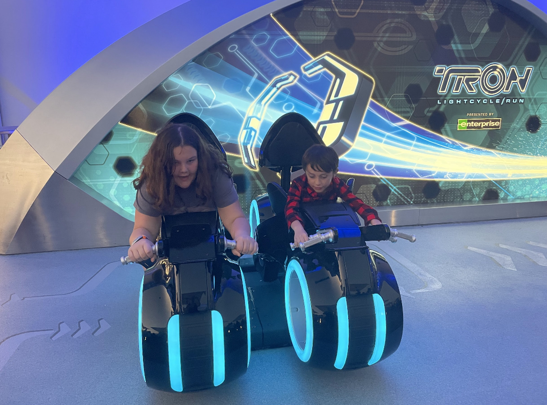 Kids Tron Ride Disney World