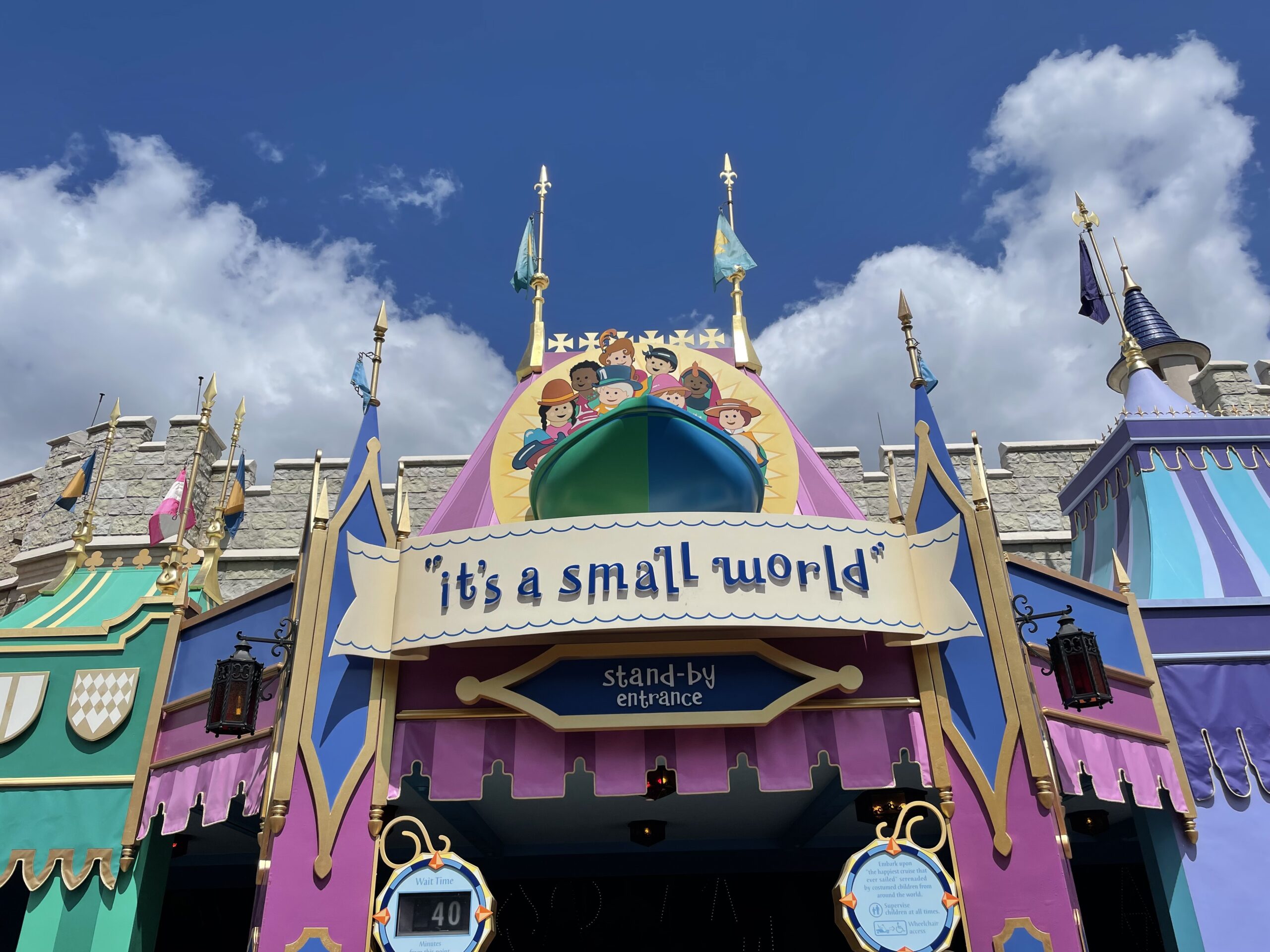 Full Guide to Park Hopping at Disney World: How It Works... 4 Its A Small World Entrance Disney