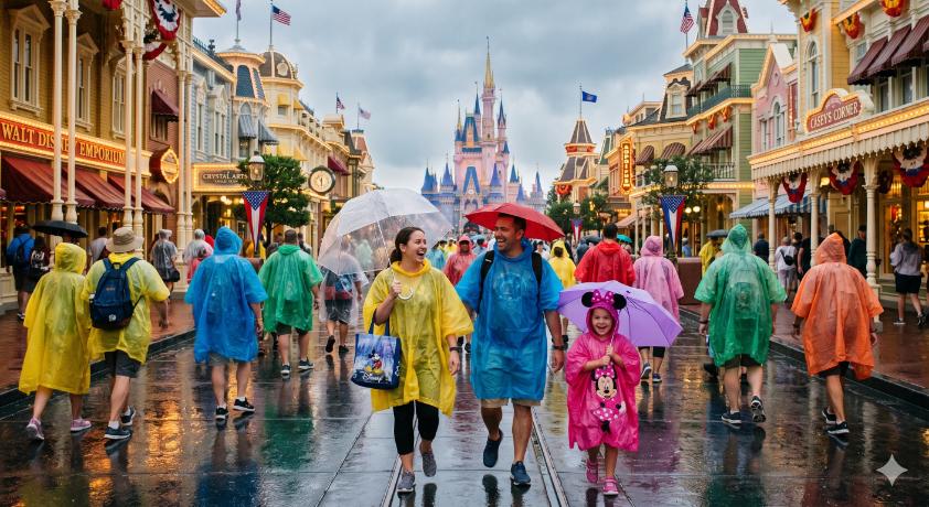 Rainy Day Disney World Tips