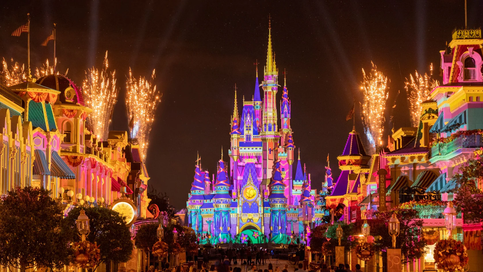 Best Places to View the Magic Kingdom Fireworks From Disney World Magic Kingdom 1