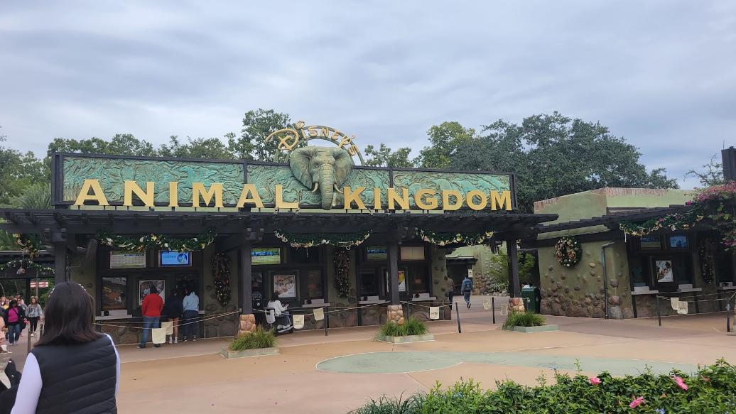 Disney World Animal Kingdom Entrance Sign