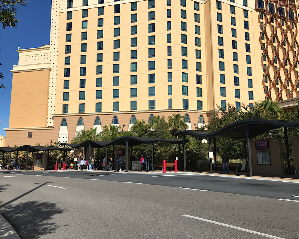 Disney World Airport Transportation: Best Ways To Get... 4 Hotel Bus Stop Arrival Station