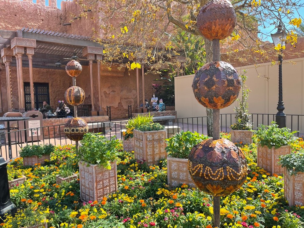 Best Coffee in EPCOT: Where To Go for a Great Cup 4 Morocco Pavilion Garden Details